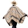 Men's Knitted Open Front Shawl Wrap Soft Vintage Poncho Cape Casual Oversized Shawls Cardigan Poncho Scarf Blanket  Lightweight Shawl Scarf for Men