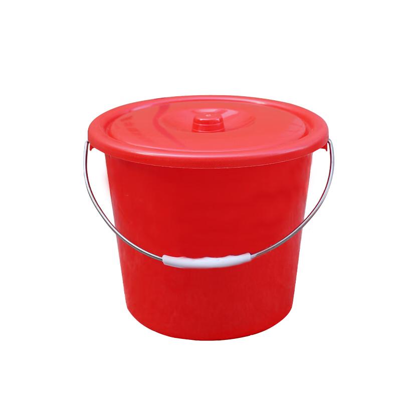 Dezhuo Gongpin Red Plastic Cleaning Bucket