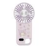 Greenhouse Sanrio Handy Fan Kuromi 2026 Model Cooling Plate Carabiner 3-Speed Wind Adjustment USB Charging PSE Type-C Compatible GH-FANHDA-KU