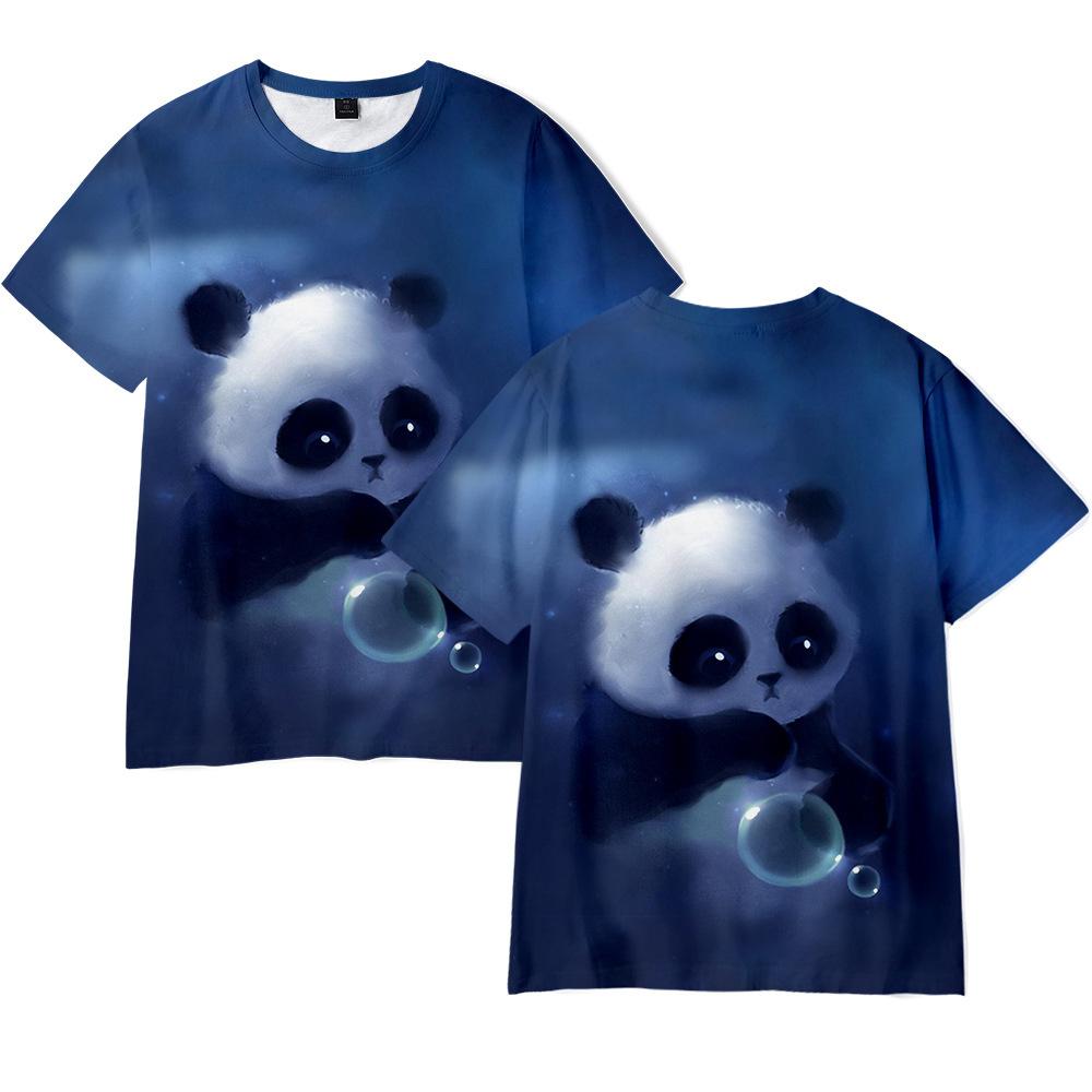 Tricouri cu imprimare 3D Panda noi, îmbrăcăminte de stradă cu animale drăguțe, bărbați, femei, modă, tricou supradimensionat, Harajuku, tricouri pentru copii, bluze, îmbrăcăminte băieți, fete