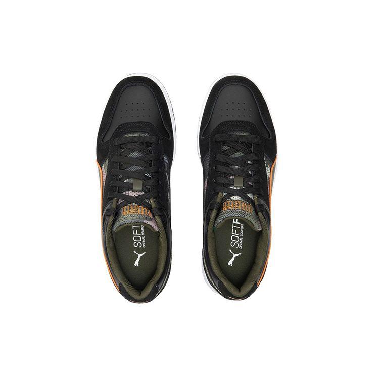 Puma Rbd Game Fabric Retro Casual Low-Top Sneakers Unisex sneakers Black-Olive 386374-01