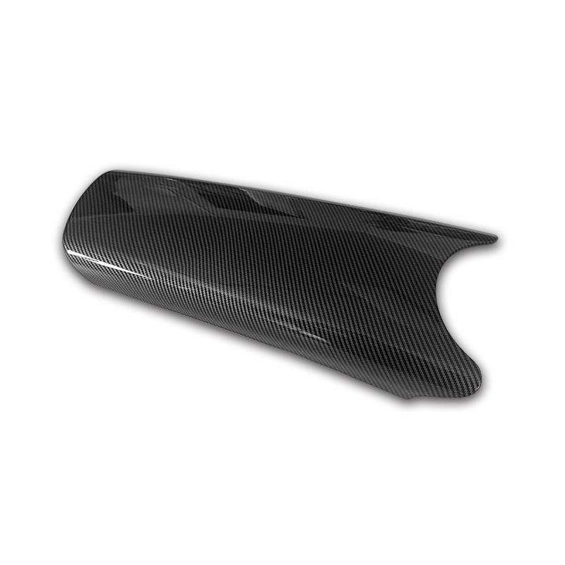 For BYD Dolphin Armrest Center Console Air Outlet Bright Strip Carbon Fiber Pattern Interior Protective Scratch Resistant Panel