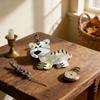 Animal Zodiac Shell Pendant Necklace With Polished Craft For Vintage Jewelry Enthusiasts