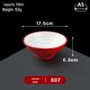 Sweet Elegant A5 Melamine 7-Inch Ramen and Soup Bowls