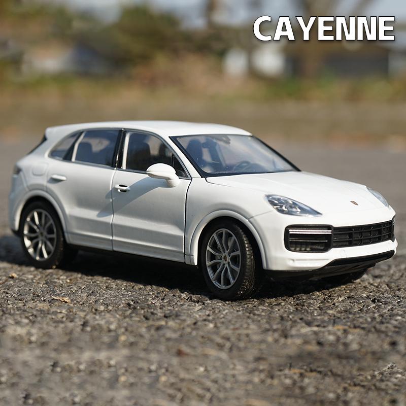 Welly 1/24 Porsche Cayenne Turbo SUV Alloy Car Diecasts & Toy Vehicles Car Model Miniature Scale Model Car for Children