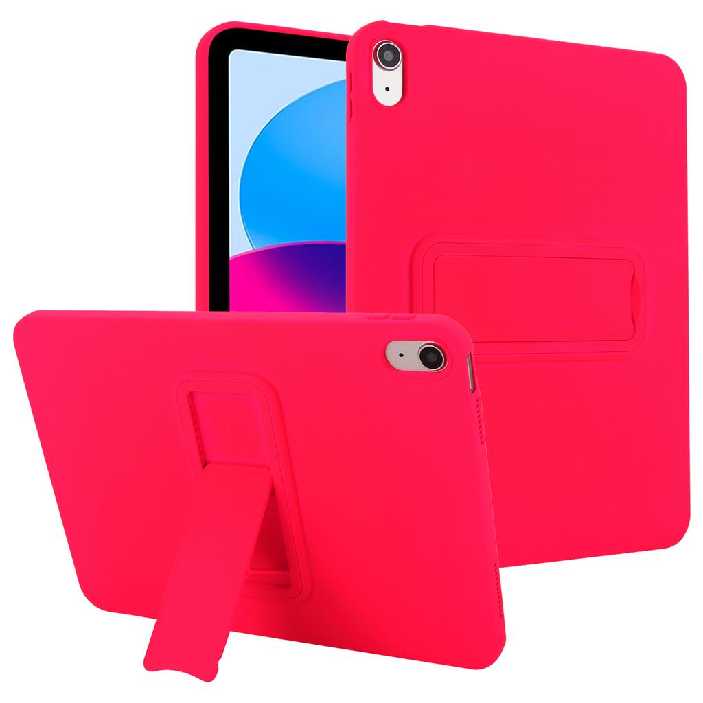 For iPad (2025)/10.9 (2022) Case TPU+PC Skin-Friendly Kickstand Tablet Cover