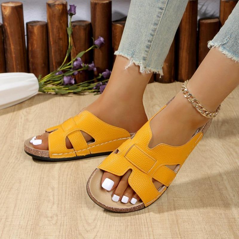 Fashion Soft-Soled Erection Shoes for Summer, One-Legged Lazy Half-Drag, a Must-Have for Summer