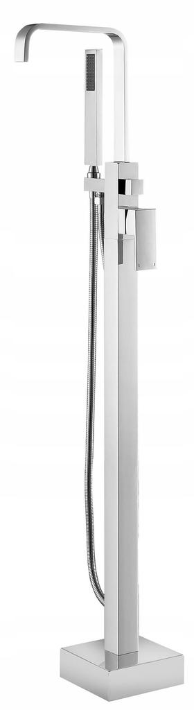 Besco MODERN II Black Floor-standing Bathtub Faucet