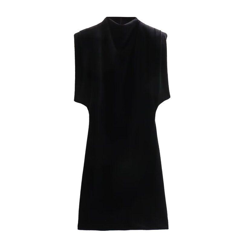 Fashion Style Autumn and Winter New Arrival Women's Clothing Silm Easiest for Match Velvet Belt Padded Shoulder Dress 8898987 800