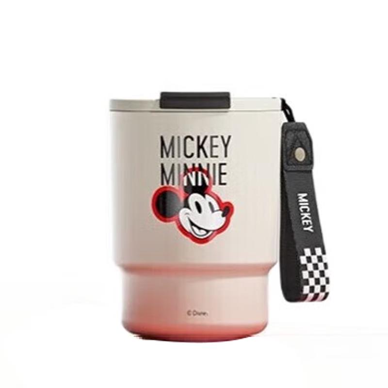 GEMEI Disney 360ml 316L SS Dual-Drink Insulated Coffee Mug