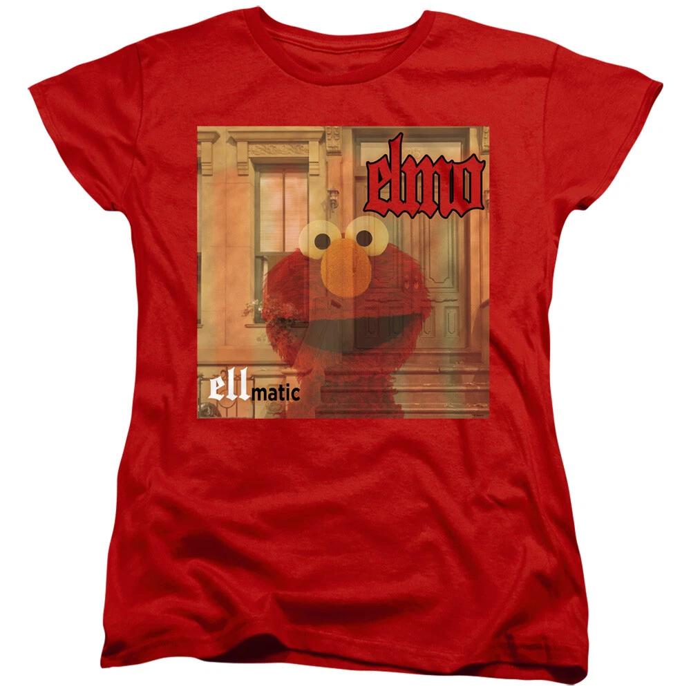 Sesame Street  Ellmatic  Women s T-Shirt 2XL