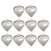 10PCS Heart Pendant DIY Necklace Bracelet Supplies for Jewelry Necklace Bracelet