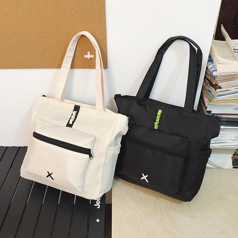 

Multifunctional Shoulder Bag Student Outdoor Travel Crossbody Bag Contrast Color Tote Bag хакі