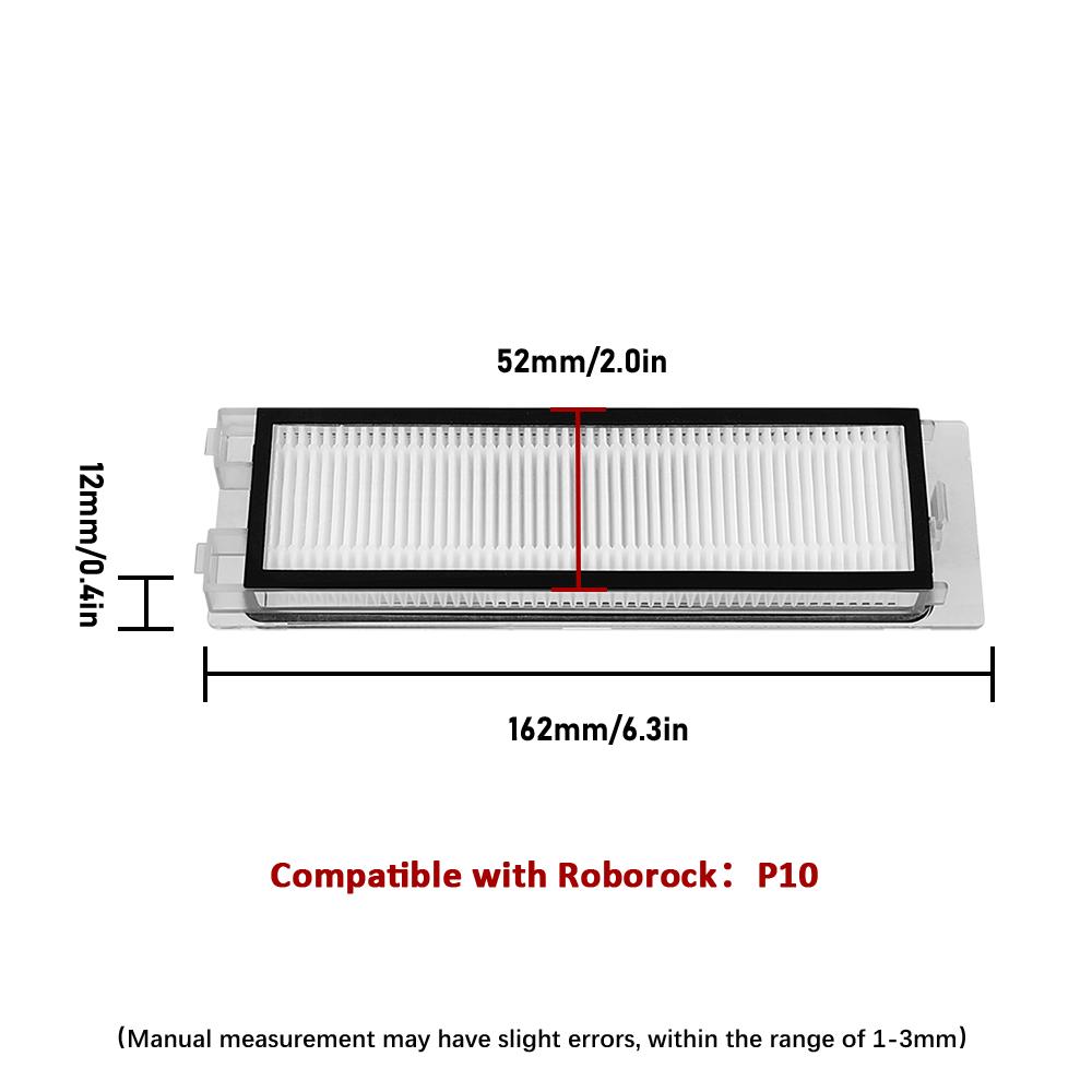 Hepa Filter For Roborock P10 for Roborock Q Revo Vacuum Cleaner Replacement Spare Parts Robot Vacuum HEPA Filter Accessories