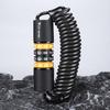 Cable Helmet Lock Quick Locking Waterproof 4-digit Password Anti-theft Motorcycle Helmet Password Lock Bike Supplies