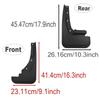 Mud Flaps Set for Ford Maverick -2024 Front and Rear Car Mud Flaps Set Splash Guards
