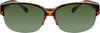 iZONE Polarized Sunglasses Over Glasses IDRIVE Driving Golf Fishing [iZONE] P4771-DRGN22 (Demi Brown-Green)