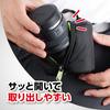 HAKUBA Lens Case Soft Lens Pouch 02 4977187291346 Vertical opening nylon YKK zipper fluorescent puller 80-90KLP-SF2-8090 Water-repellent high-strength