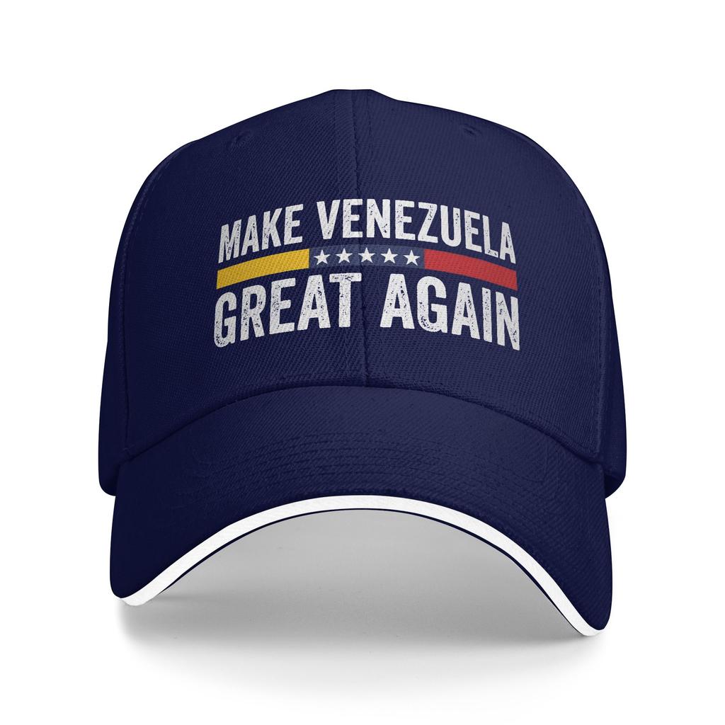 Unisex Czapka Outdoor Make Venezuela Great Again Wiosenna Czapka Przeciwsłoneczna Nowa Czapka Baseballowa Hip Hop Ochrona Przeciwsłoneczna Daszek