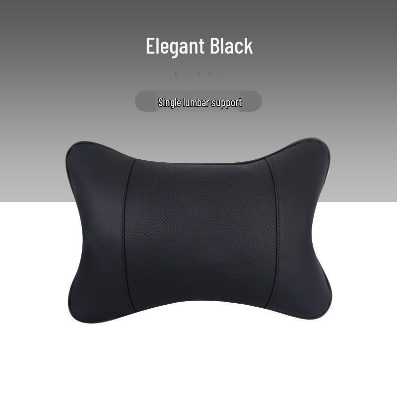 Zestaw poduszki pod kark na zagłówek samochodowy i poduszki lędźwiowej