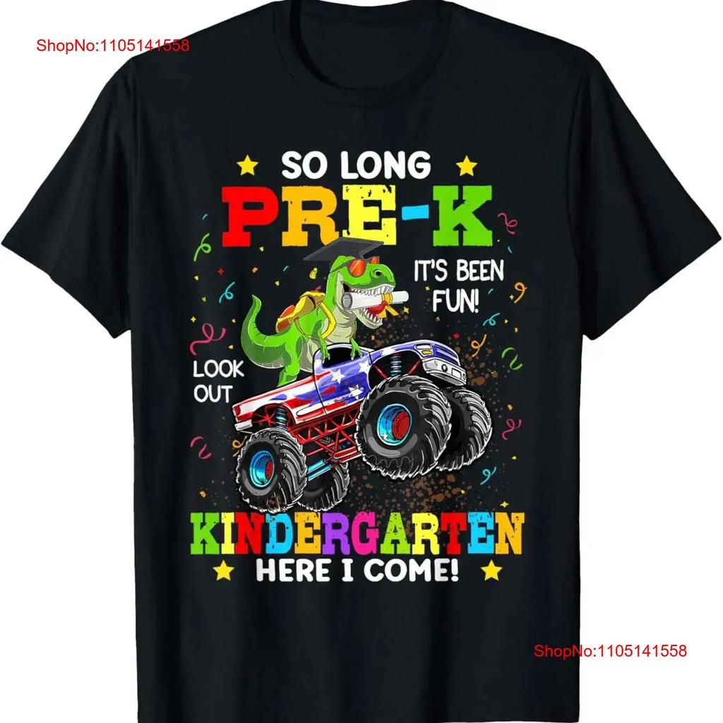 Kindergarten Here I Come Dinosaur T Shirt Chill Mood Outfit S 4xl Vintage Designer Clothes Slightly Breathable Versatile