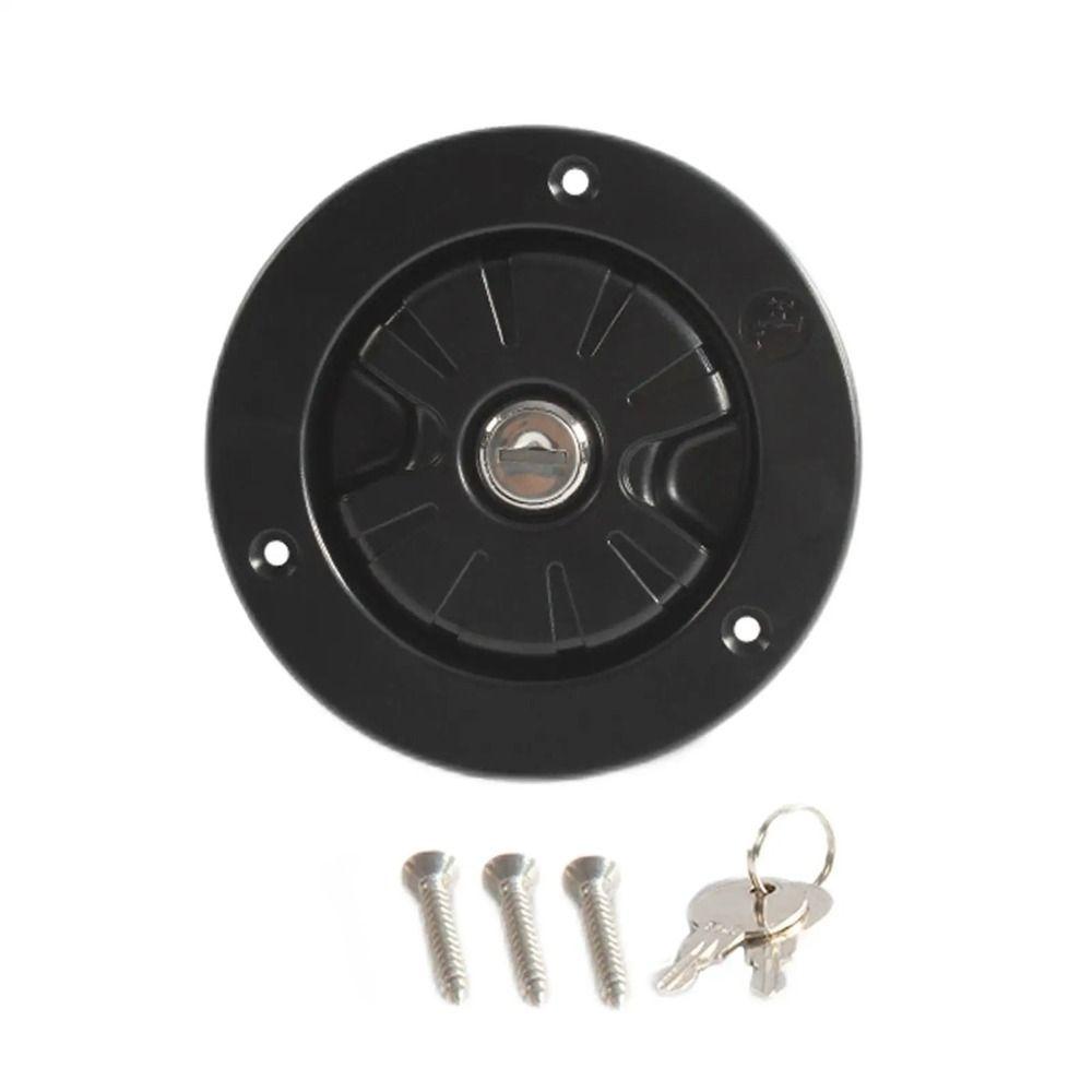Lockable Gravity Water Inlet White/Black Water Inlet Filler Tough Fill Hatch  Trailer
