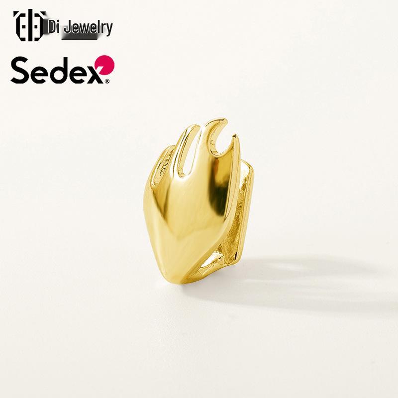 Hot Selling Halloween Hip Hop Grillz: Real Gold Plated Copper, Punk Zircon Paved, Big Gold Tooth Jewelry.
