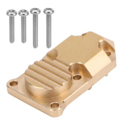 Brass Counterweight Diff Cover for Axial SCX24 90081 RC Crawler Modification Parts