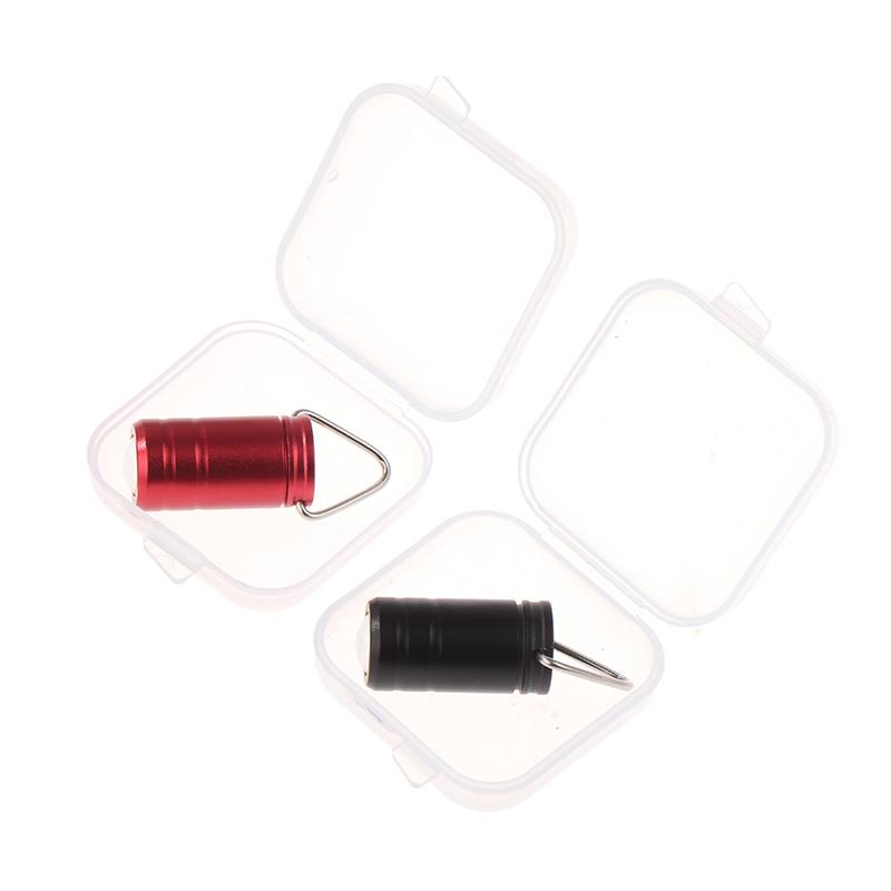1Pc Mini Pocket Button Battery Led Flashlight Protable Bright Long Lifetime Waterproof Key Ring Gift Torch Outdoor Supplies