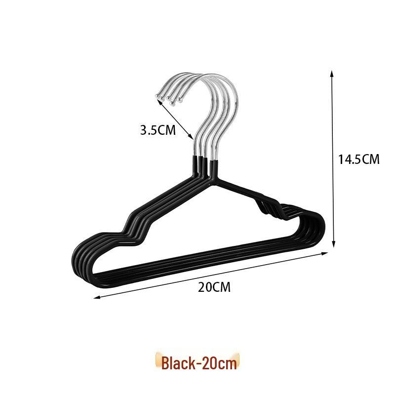 Gold Mini Pet Clothes Hanger for Small Cats and Dogs