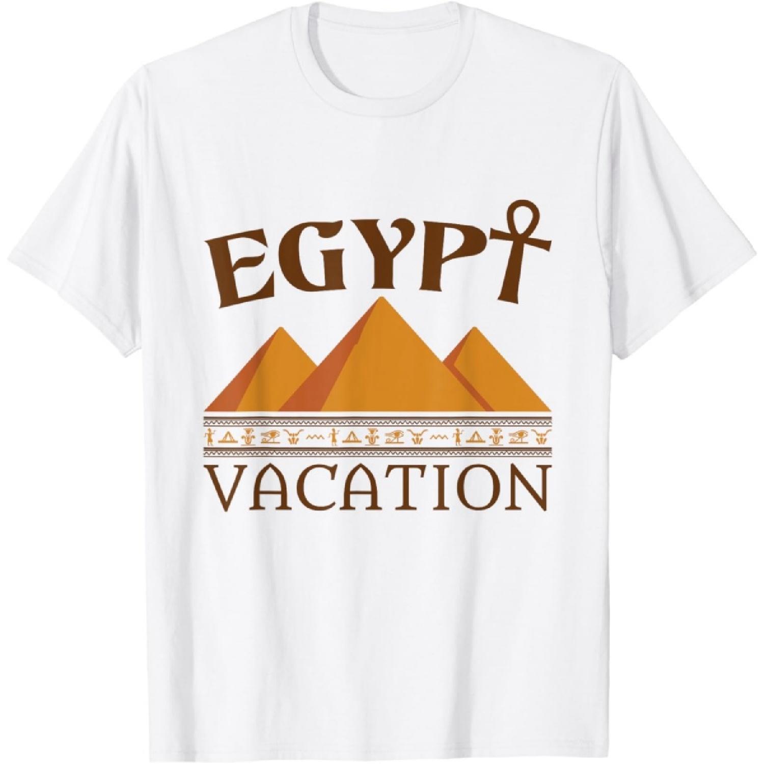 Египет Отпуск Пирамиды Сувенир Египетское Путешествие Футболка S