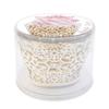 Contours pour cupcakes - SCRAP COOKING - Dentelle - 12 pièces - Blanc - Ø23,5 cm