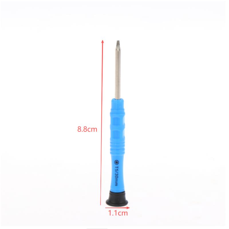 1/3Sets Mini Screwdriver Set 6 Sizes Torx Screwdriver T2 T3 T4 T5 T6 Magnetic Star Bit DIY Mobile Phone Hand Repair Tools Kit