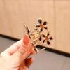 1 Pc Fashion Mini Women Flower Hair Clip Sweet Style Hairpin Claw Clip Hair Accessories