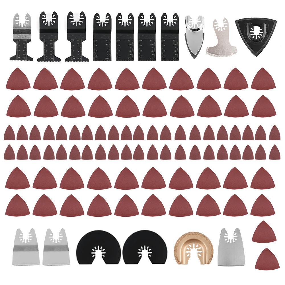 

100 шт. лезвий для погружной пилы, высокоточный универсальный осциллирующий многофункциональный режущий инструмент