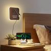 Modern Minimalist Indoor LED Wall Lamp with USB Reading Light for Bedroom or Living Room.