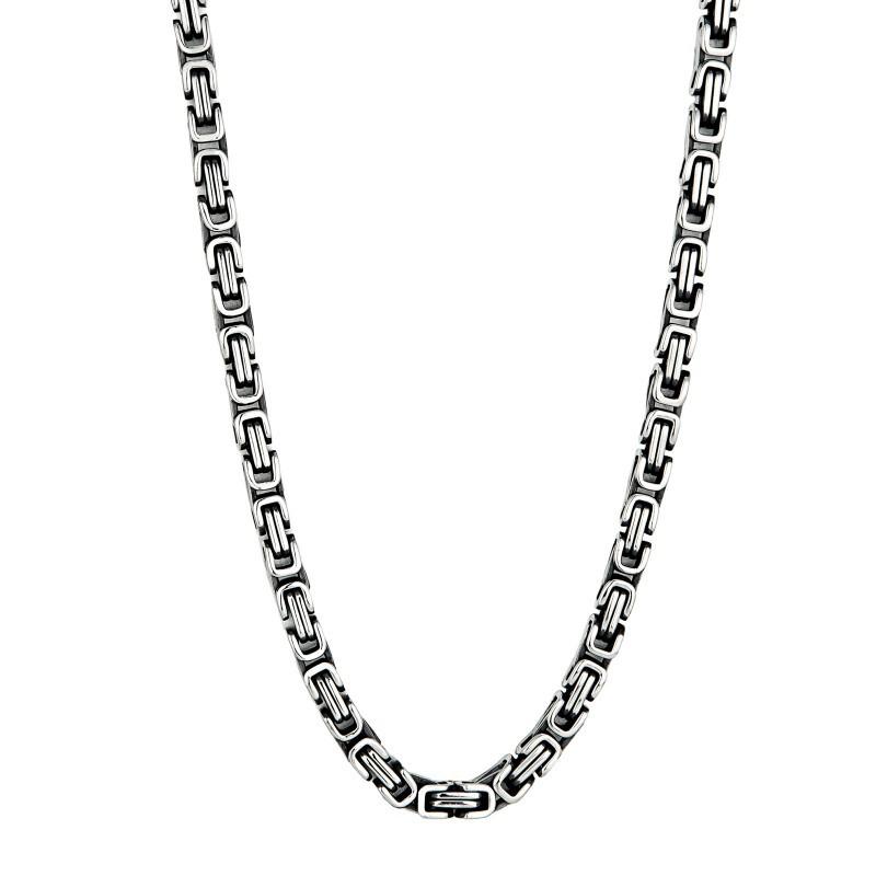 Европейский Американский Искусство Ретро Мужской Нержавеющая Сталь Мода Горячий Товар Уличная Мода Универсальный Ins Нишевый Бамбуковое Соединение