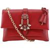 ChainShoulder Shoulder Bag CECE Red Leather Women Used