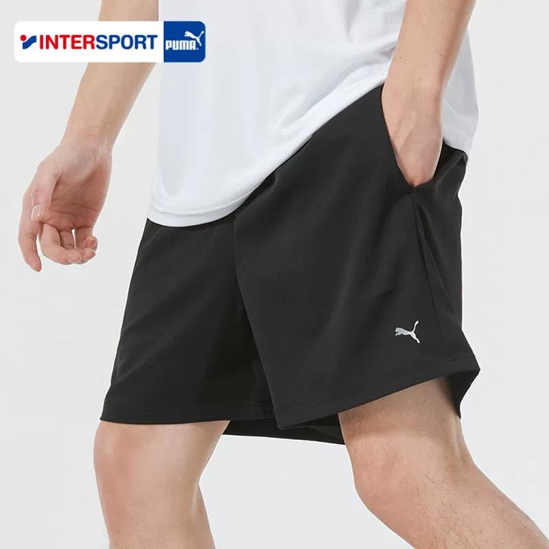 Puma Men s Quick-Dry Shorts 2026 Summer New Breathable Five-Point Running Sports Shorts for Men L