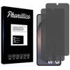 Tempered Glass for Samsung Galaxy S26 PLUS [Pack 2] Black Anti-Spy Screen Protector Phonillico®