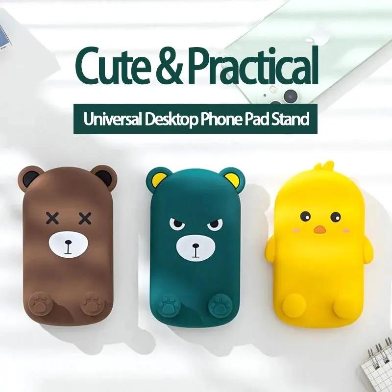 Cute Cartoon Holder Foldable Portable Cell Phone Stand Tablet Support Desktop Handset Mounting for Mobile Phone for iPad iphone