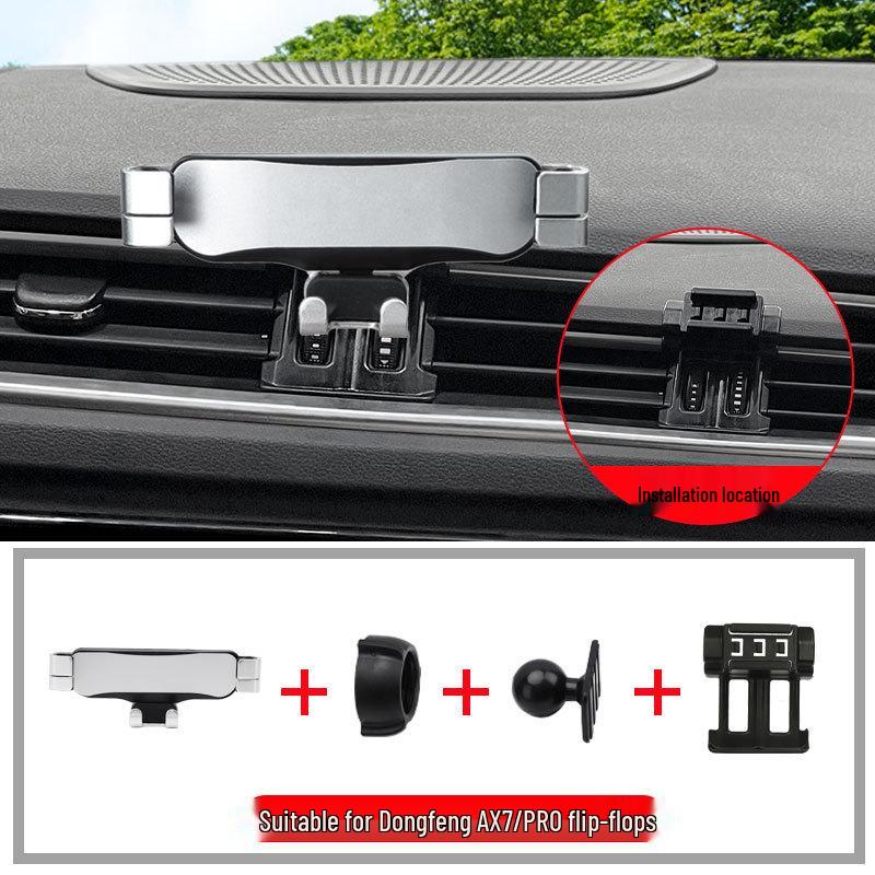 Wireless Charging Navigation Phone Holder for 19-22 Dongfeng AX7/21AX7PRO