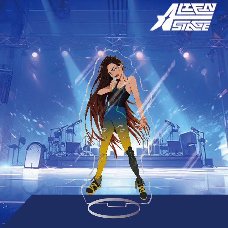 Anime Special-Shaped Stage Peripheral Acrylic Standing Sign Mizisua, Desktop Decoration