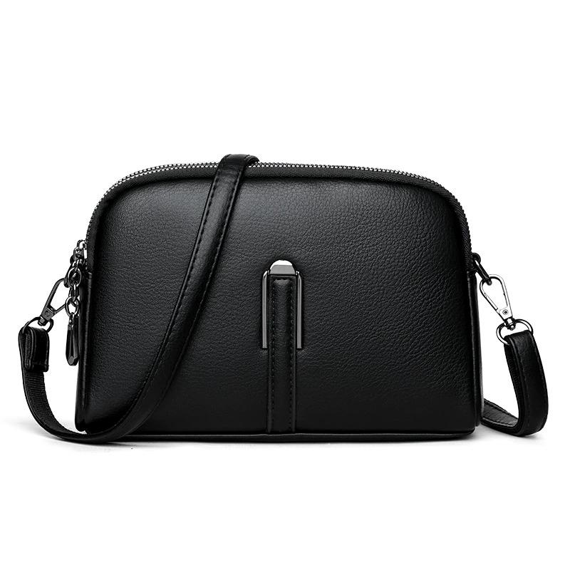Genuine Leather Women's Bag Handbag 2024 Luxury Cow Leather Women Shoulder Crossbody Bag Fashion Female Messenger Small Phone Bag