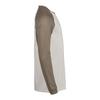 Tee Jays Mens Unlabeled Baseball Long-Sleeved T-Shirt