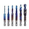 Professional 6PC Composite Ribbon Tool Kit With Hexagonal Handle Corrosion Resistant High Fast Steel For Crafting Tasks
