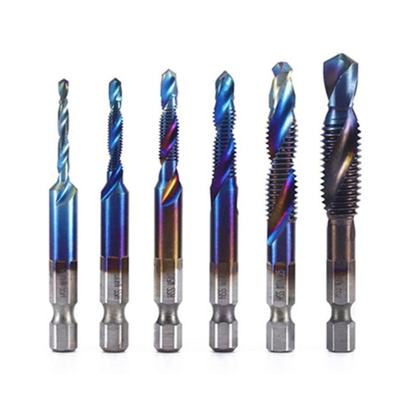 Professional 6PC Composite Ribbon Tool Kit With Hexagonal Handle Corrosion Resistant High Fast Steel For Crafting Tasks
