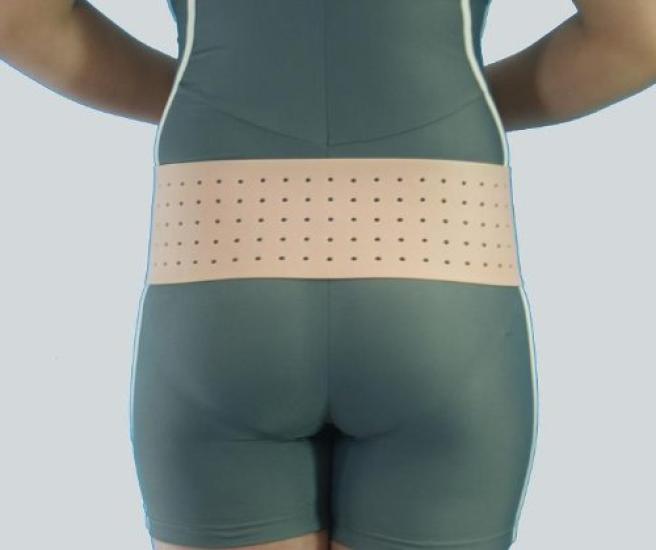 Round Pelvic Half SM Size Band, Pink, (70-90cm)