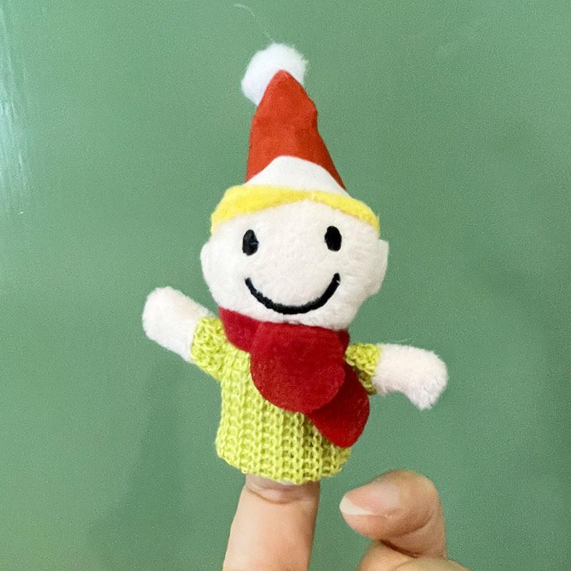 Finger Puppet Family Collection With Short Plush Material For Playtime Holiday