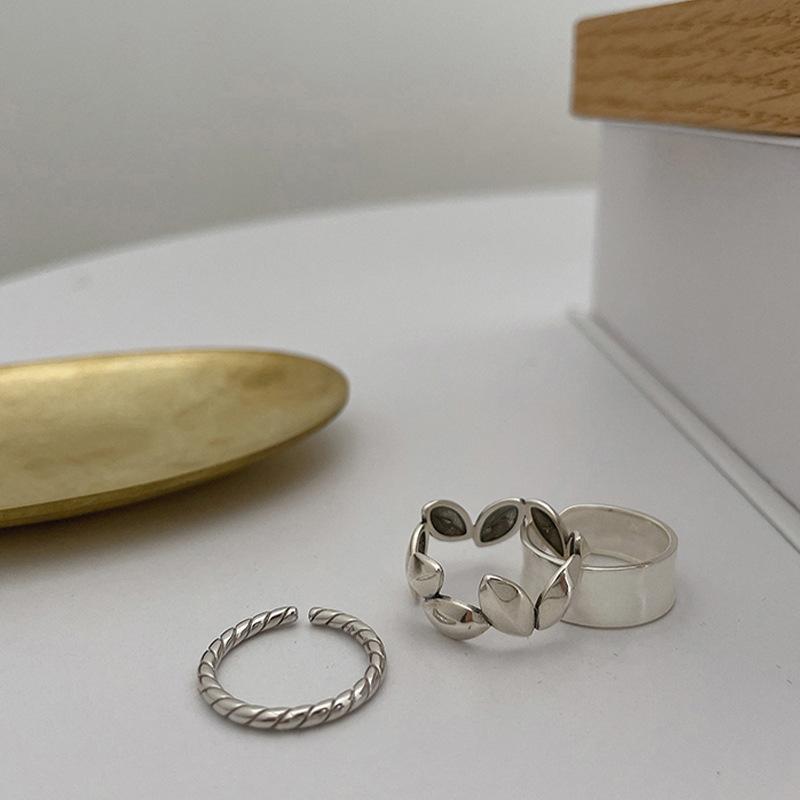 Ins Stylish Inspired Open Finger Ring For Women Unique Design Korean